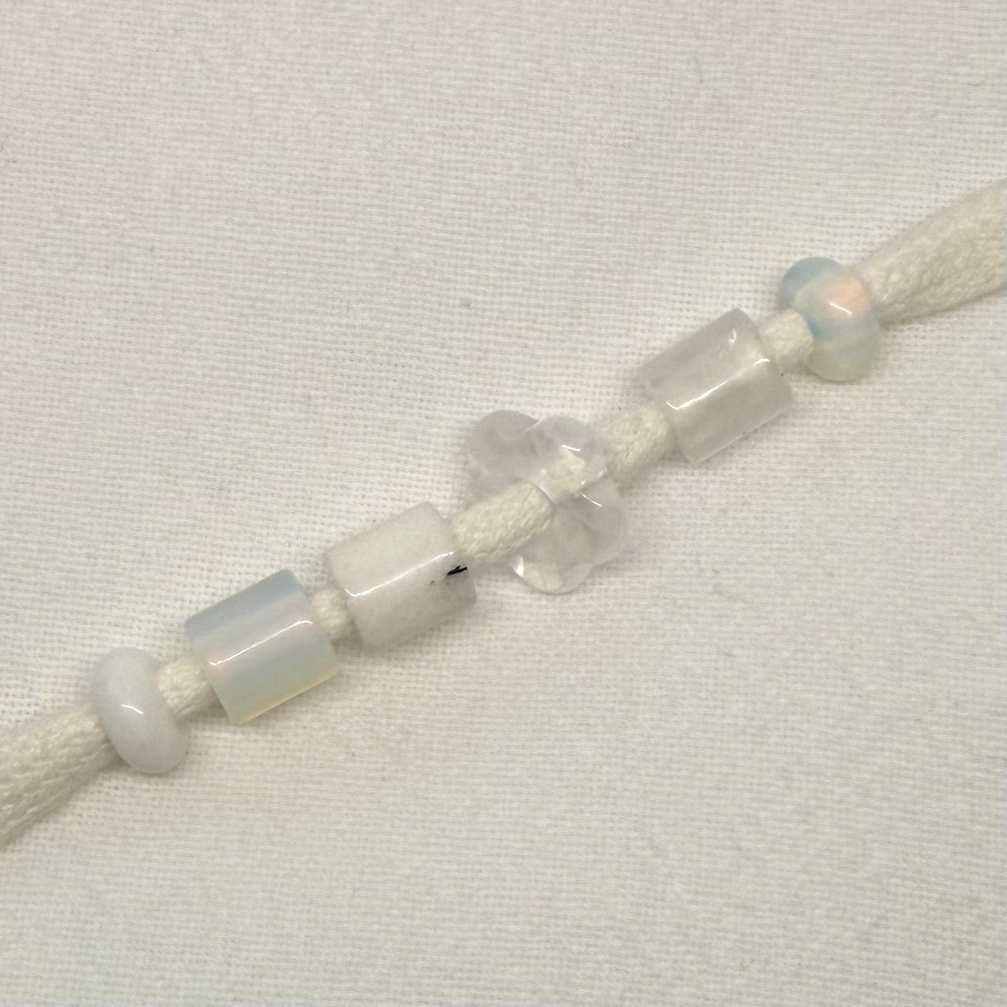 White & Clear Stones