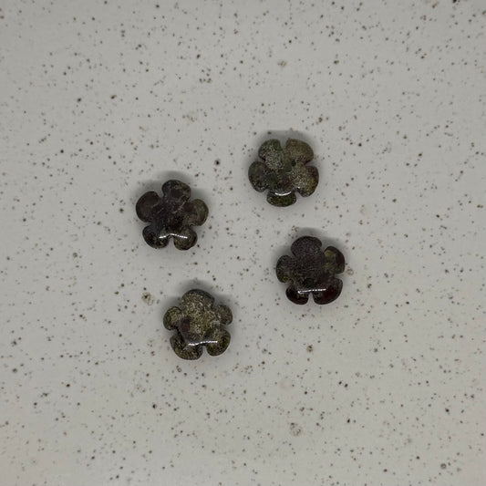 Moss Agate Flower
