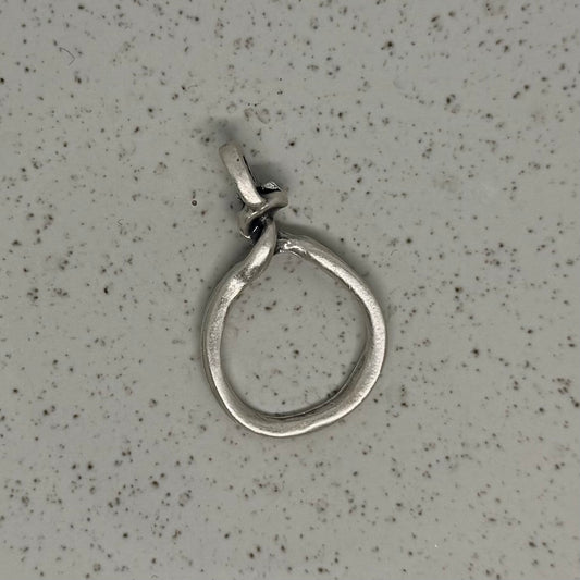 Silver Plated Single Loop
