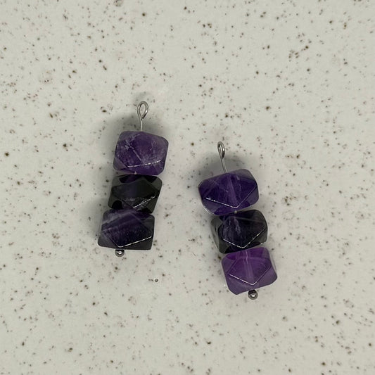Amethyst Nugget Stack