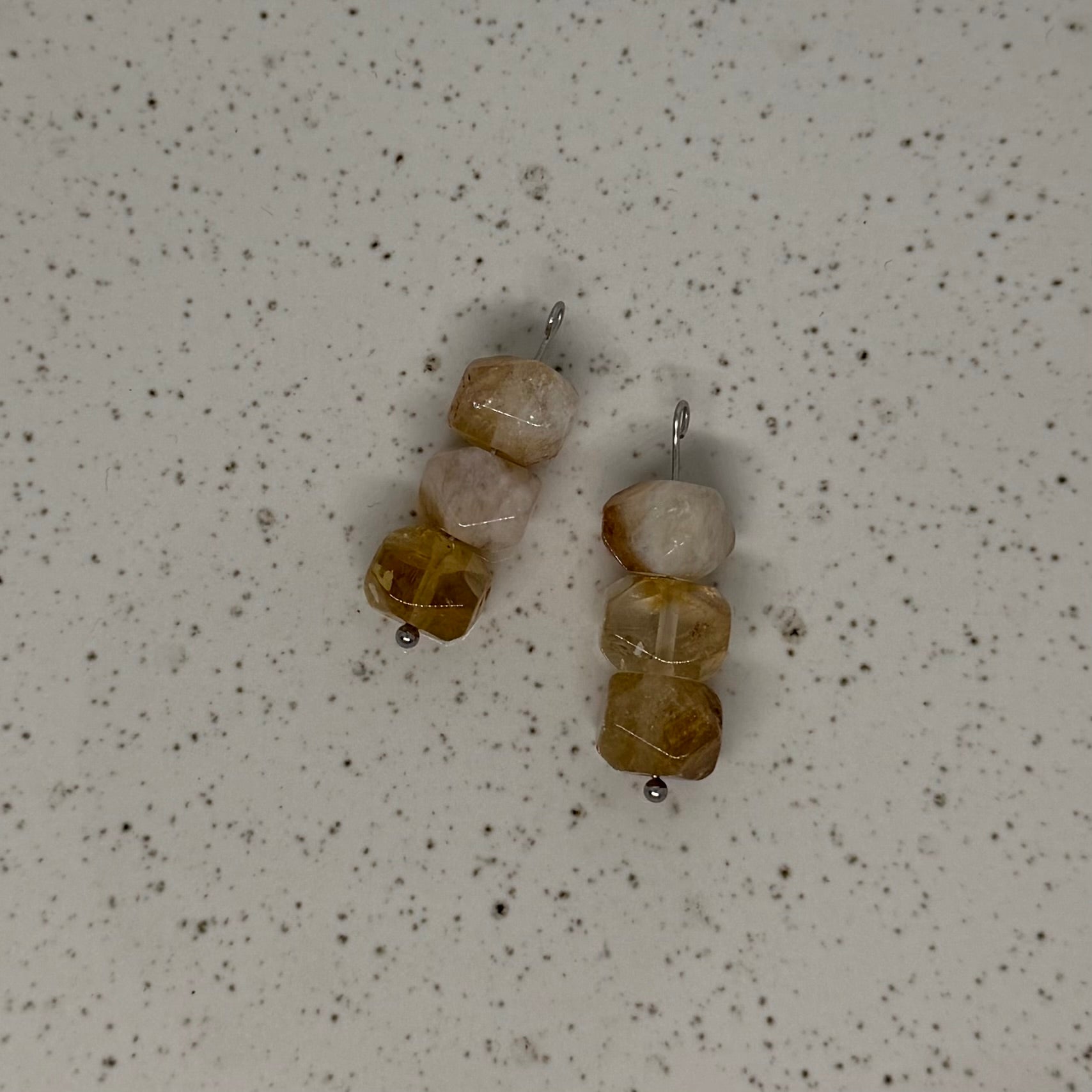 Citrine Nugget Stack