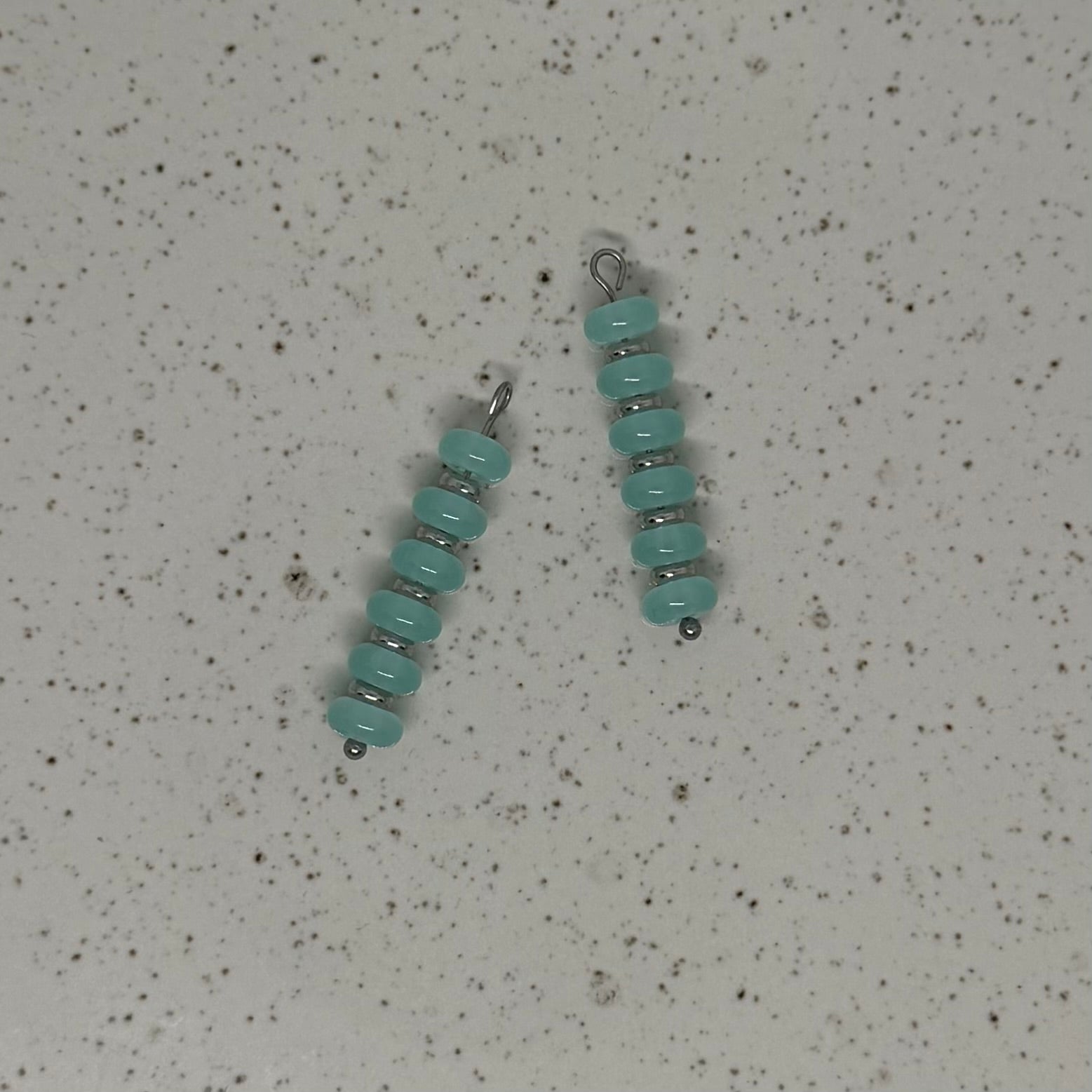 Amazonite & Silver Stack