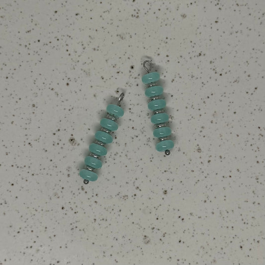 Amazonite & Silver Stack