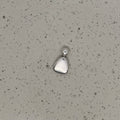 Silver Plated Abstract Charm