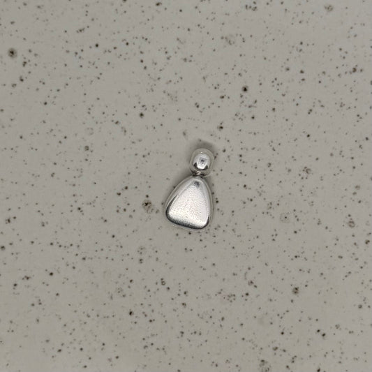 Silver Plated Abstract Charm