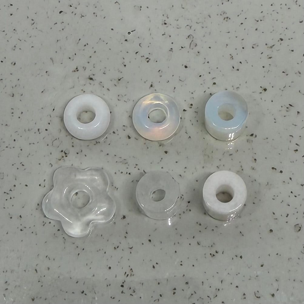 White & Clear Stones