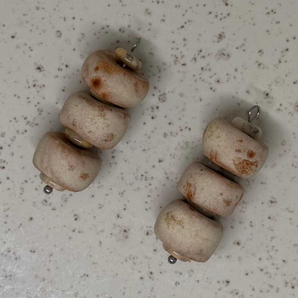 Neutral, White & Beige Stone Charms