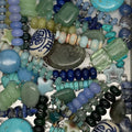 Green & Blue Stone Charms