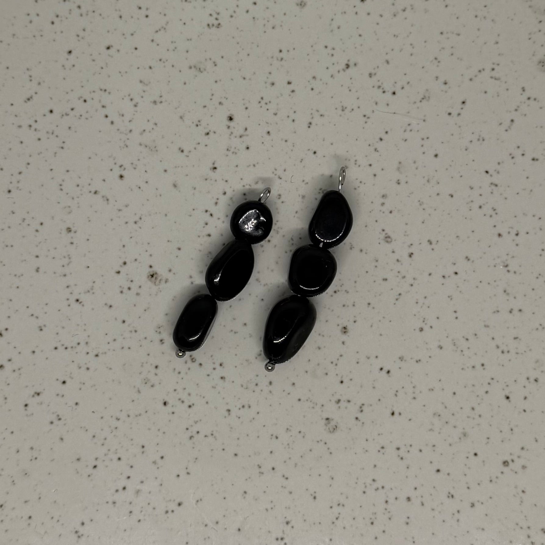 Obsidian Pebble Stack