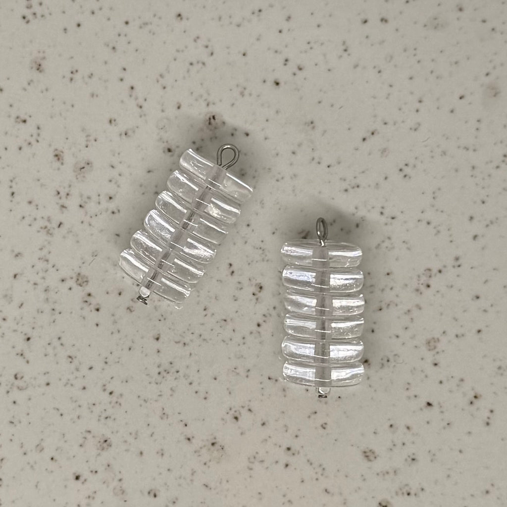 Neutral, White & Beige Stone Charms