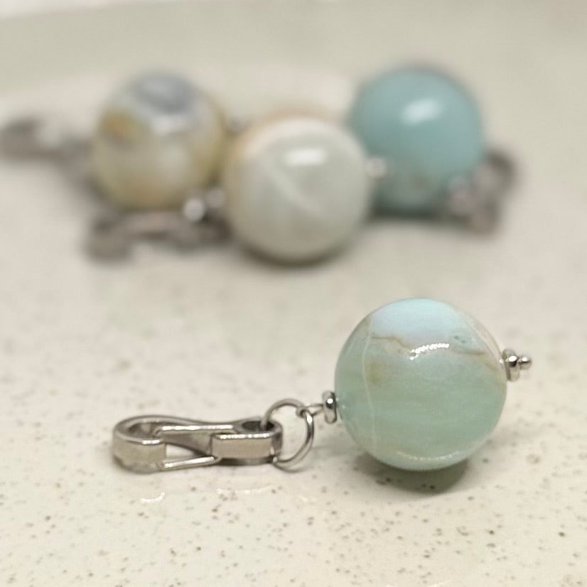 Flower Amazonite Orb