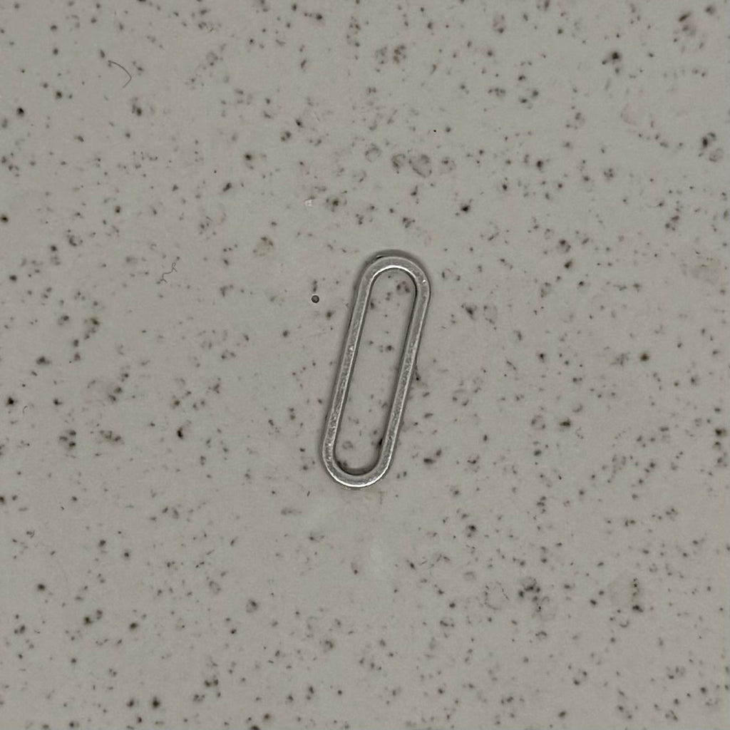 Silver Plated Mini Squoval