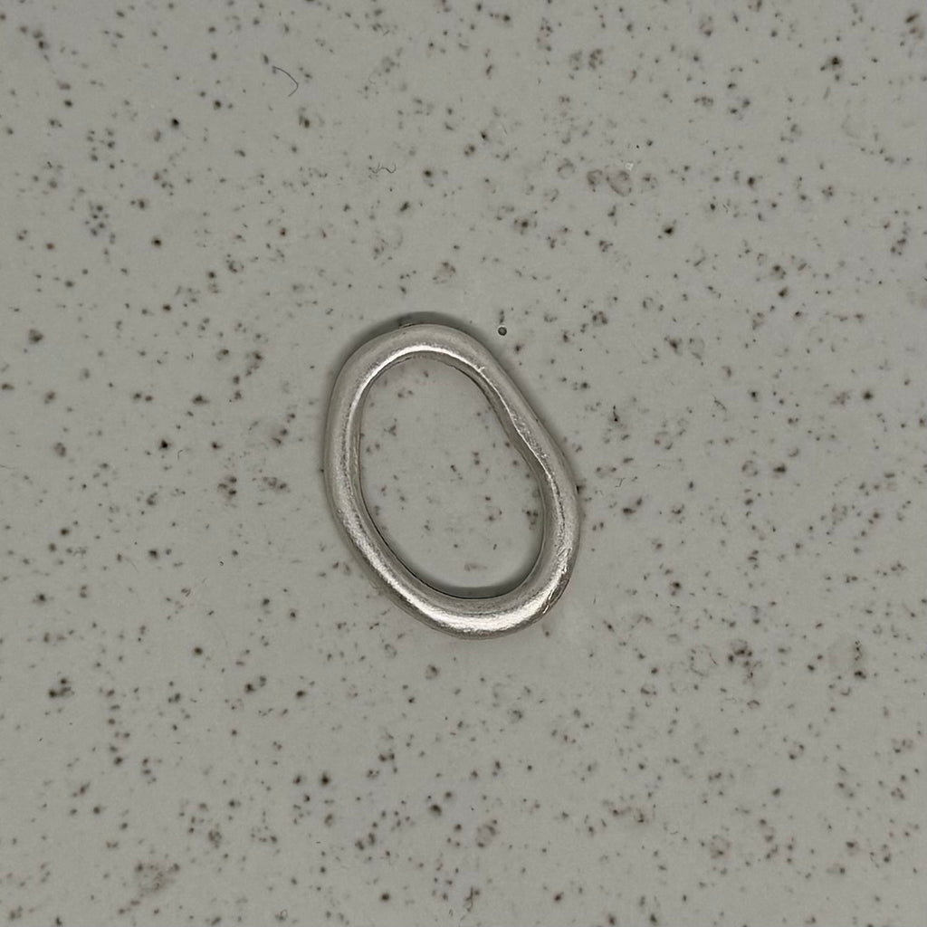 Silver Plated Organic Shape 02