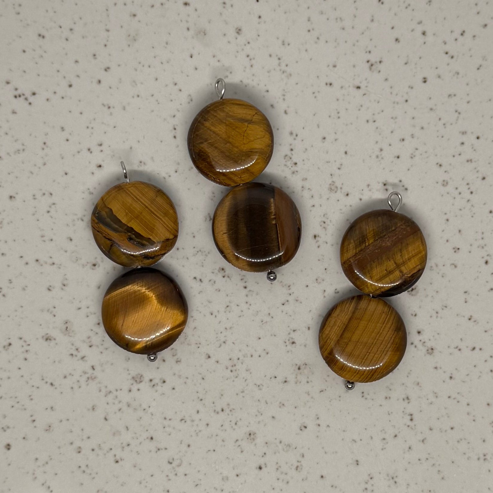 Black, Brown & Grey Stone Charms
