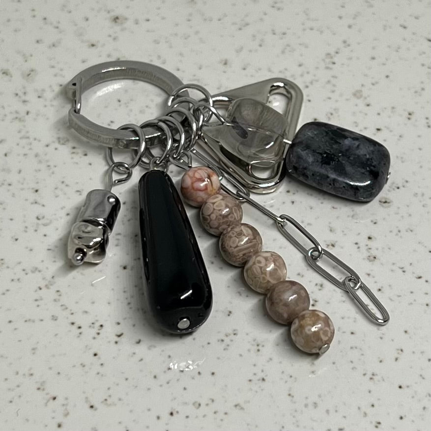 021 Obsidian & Lace Agate