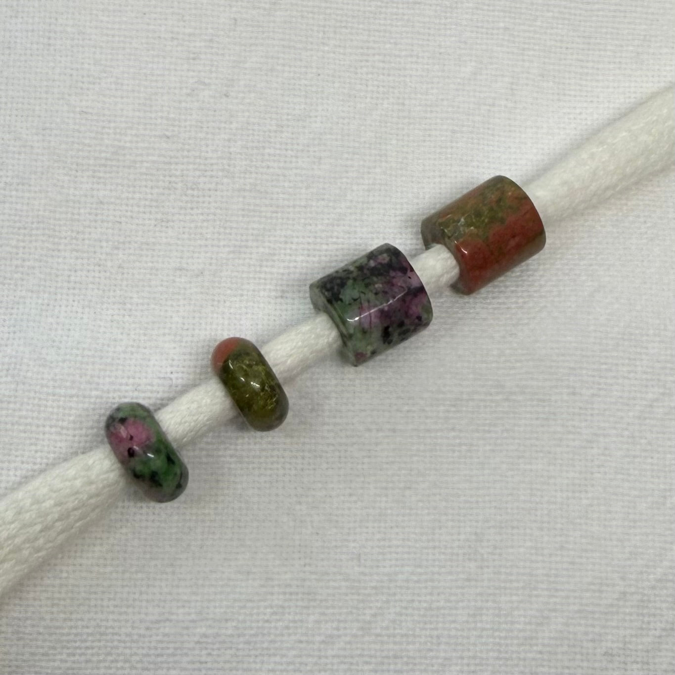Unakite & Ruby Zoisite
