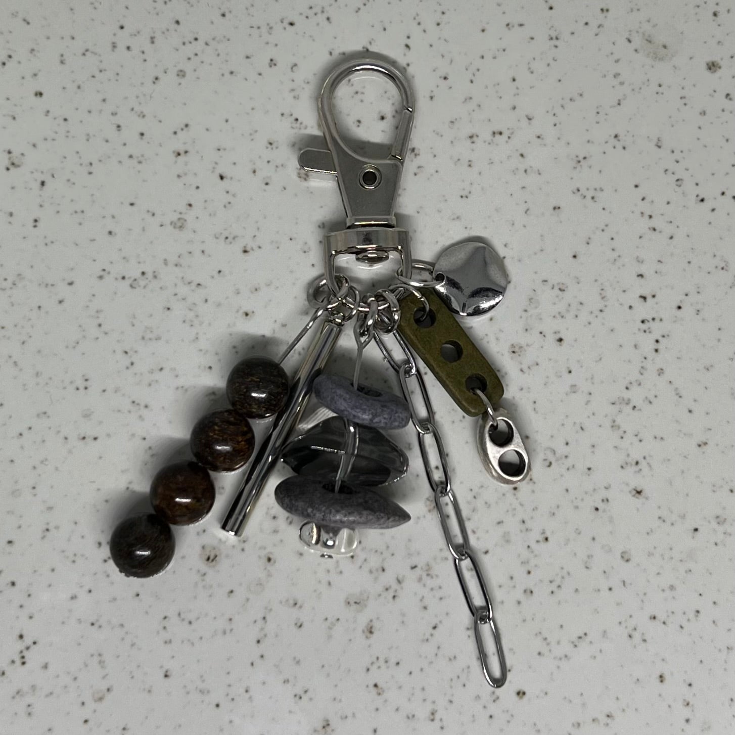 011 - Copper Chiastolite & Ceramic