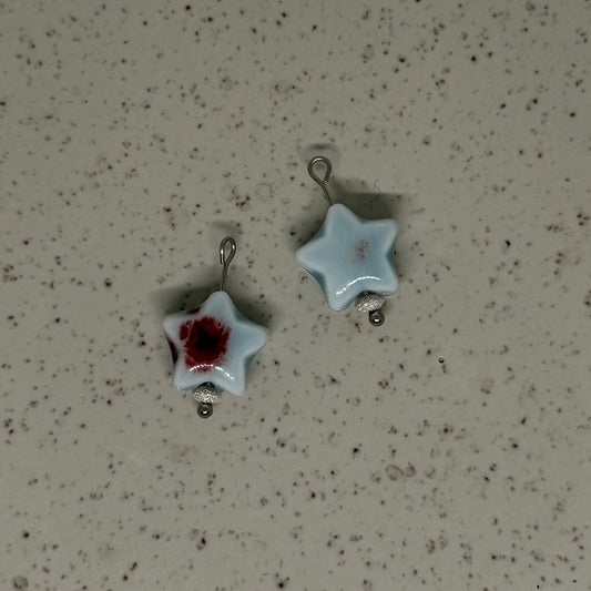 Light Blue Ceramic Star