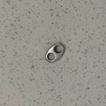Silver Plated Double Hole 03