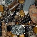 Black, Brown & Grey Stone Charms
