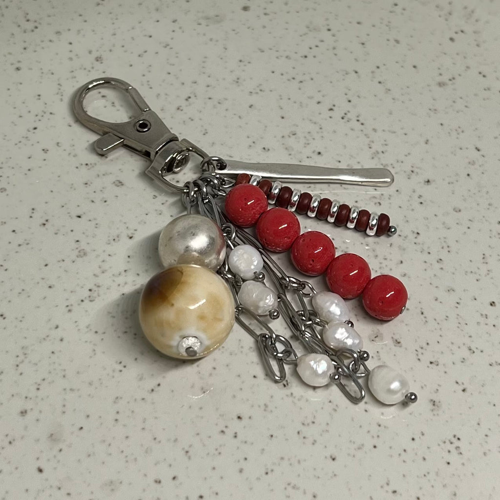 026 - Ceramic, Pearl & Lava Stone