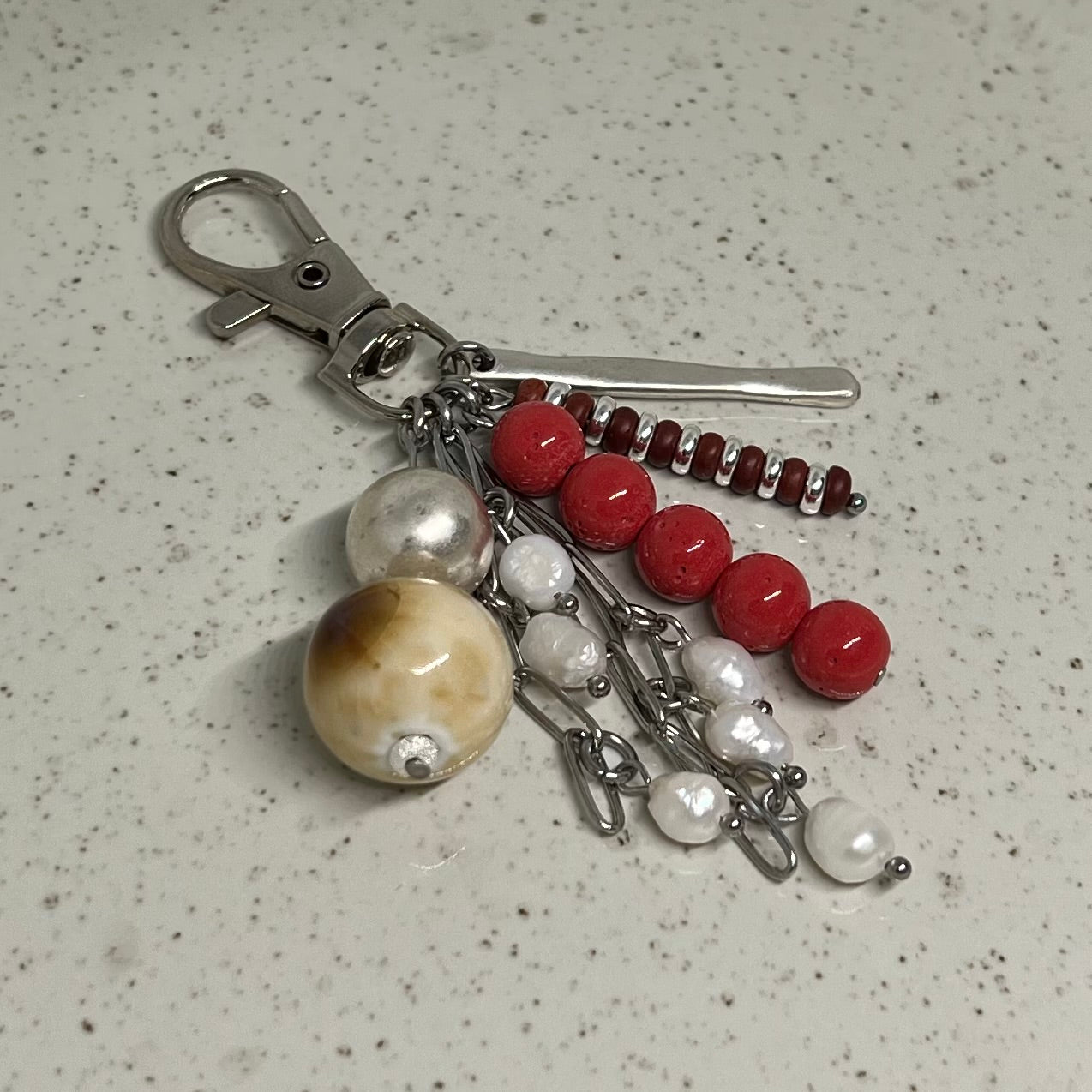 026 - Ceramic, Pearl & Lava Stone