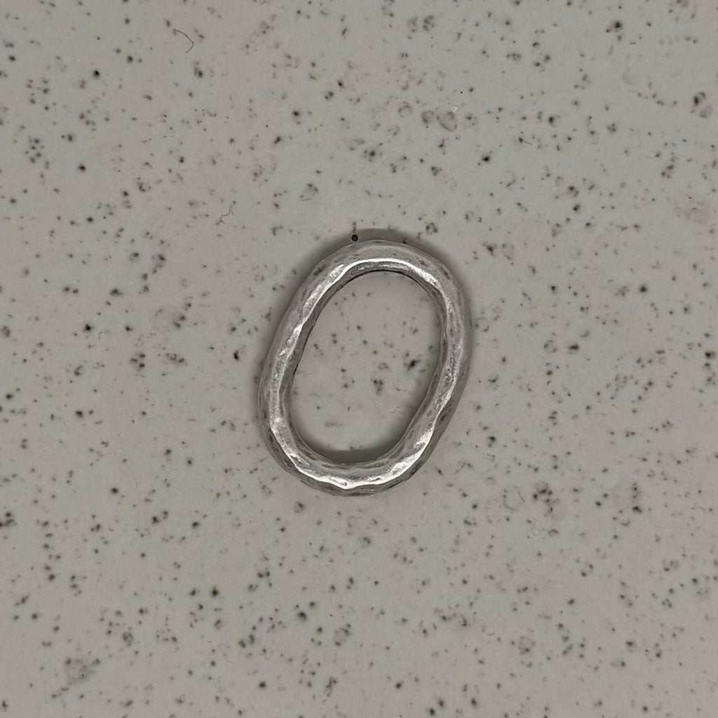 Silver Plated Organic Shape 03