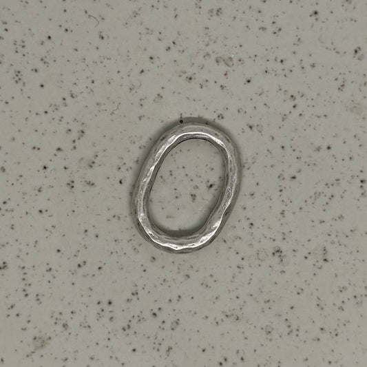 Silver Plated Organic Shape 03