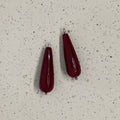 Ruby Jade Teardrop