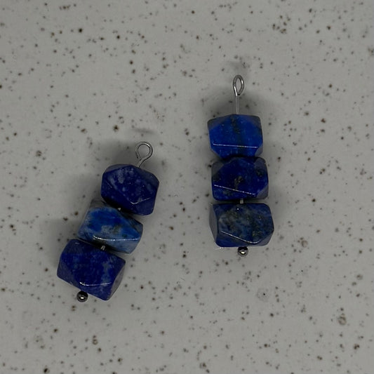 Lapis Lazuli Faceted Nuggets