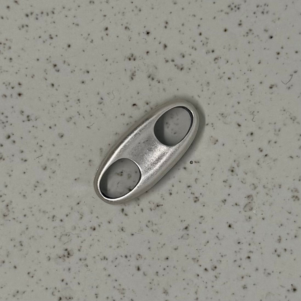 Silver Plated Double Hole 01