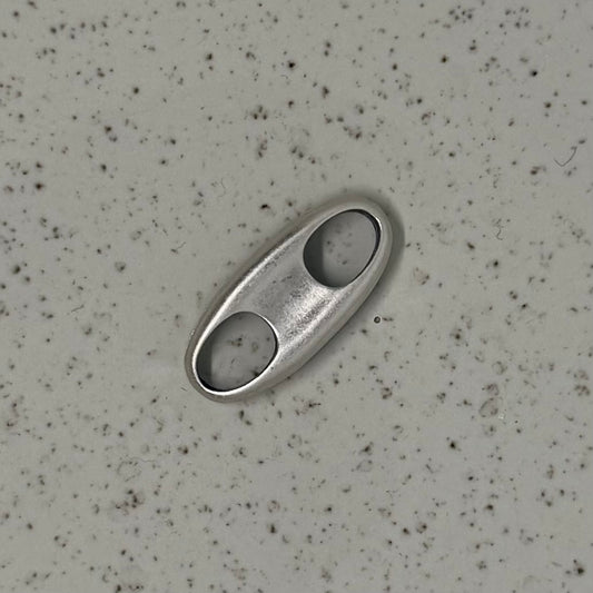 Silver Plated Double Hole 01