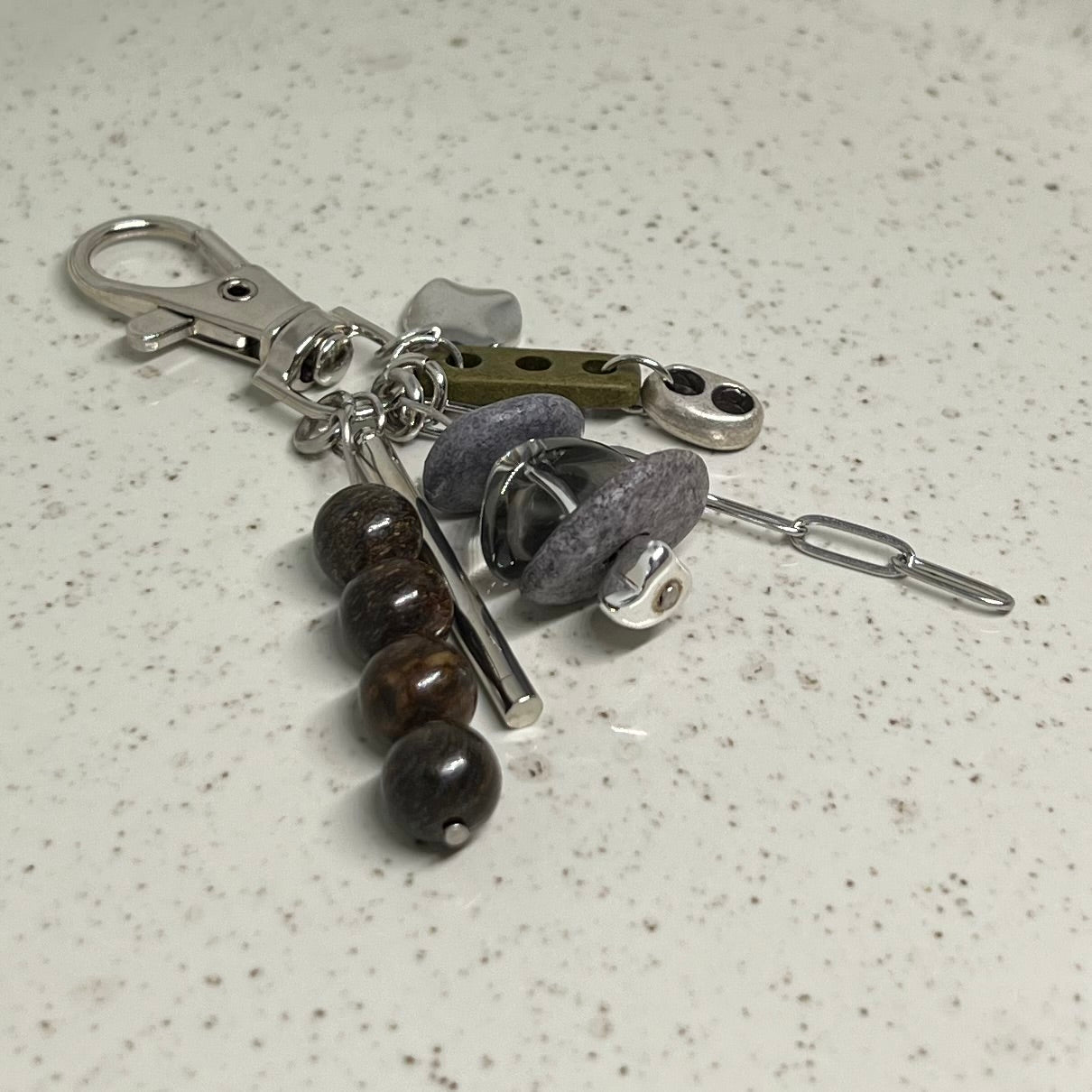 011 - Copper Chiastolite & Ceramic