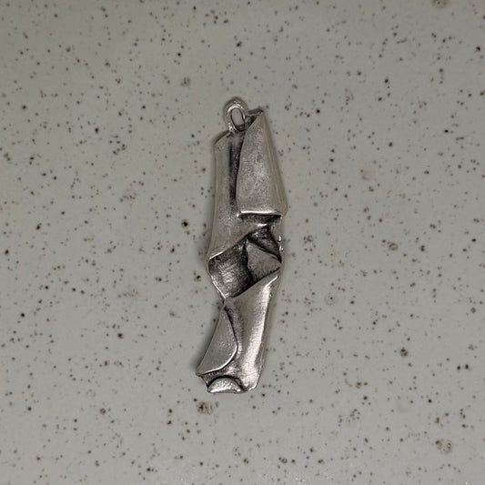 Silver Plated Crumpled Sheet