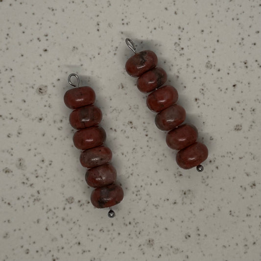 Red Jasper Rondelle