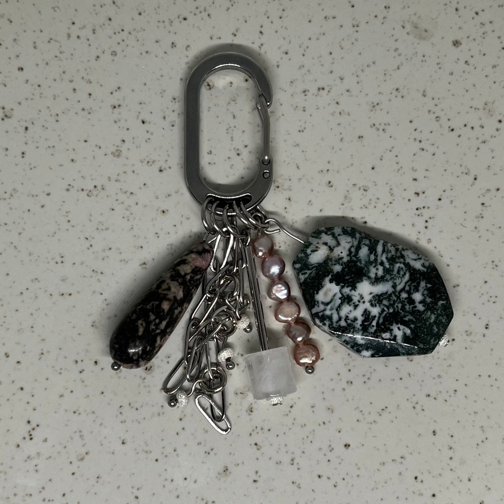 029 - Tree Agate & Pink Pearl