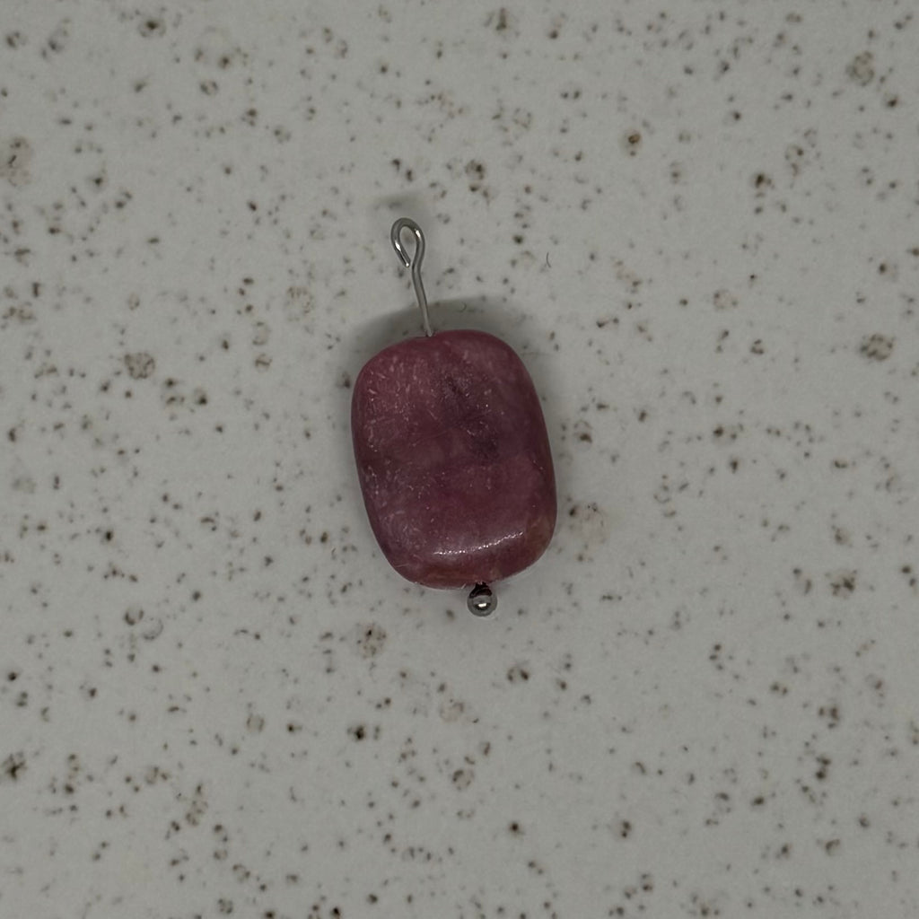 Pink & Purple Stone Charms