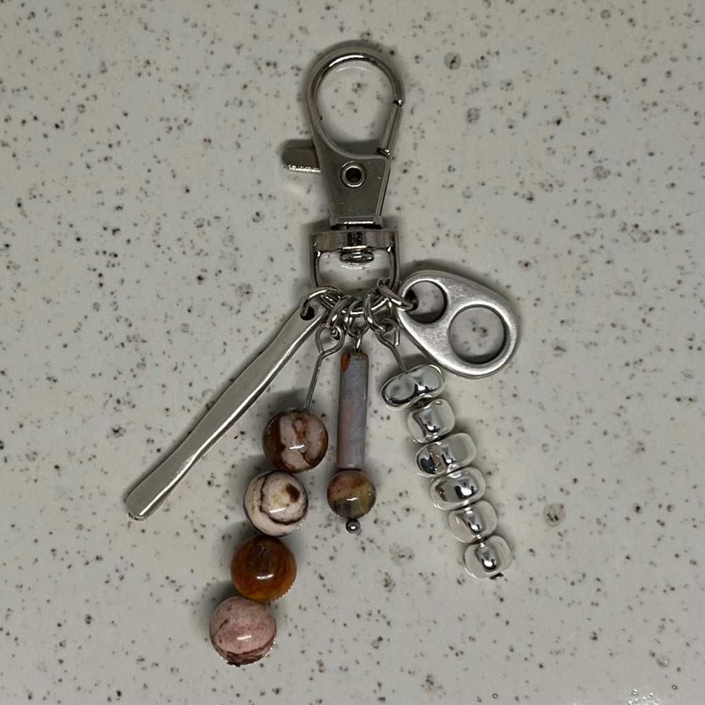 002 - Silver & Zebra Jasper