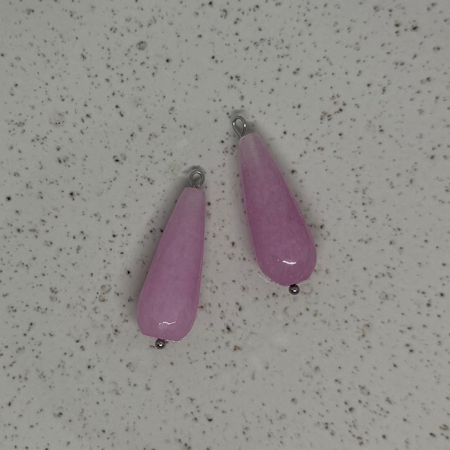 Pink Chalcedony Teardrop