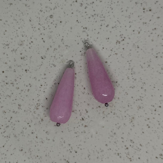 Pink Chalcedony Teardrop