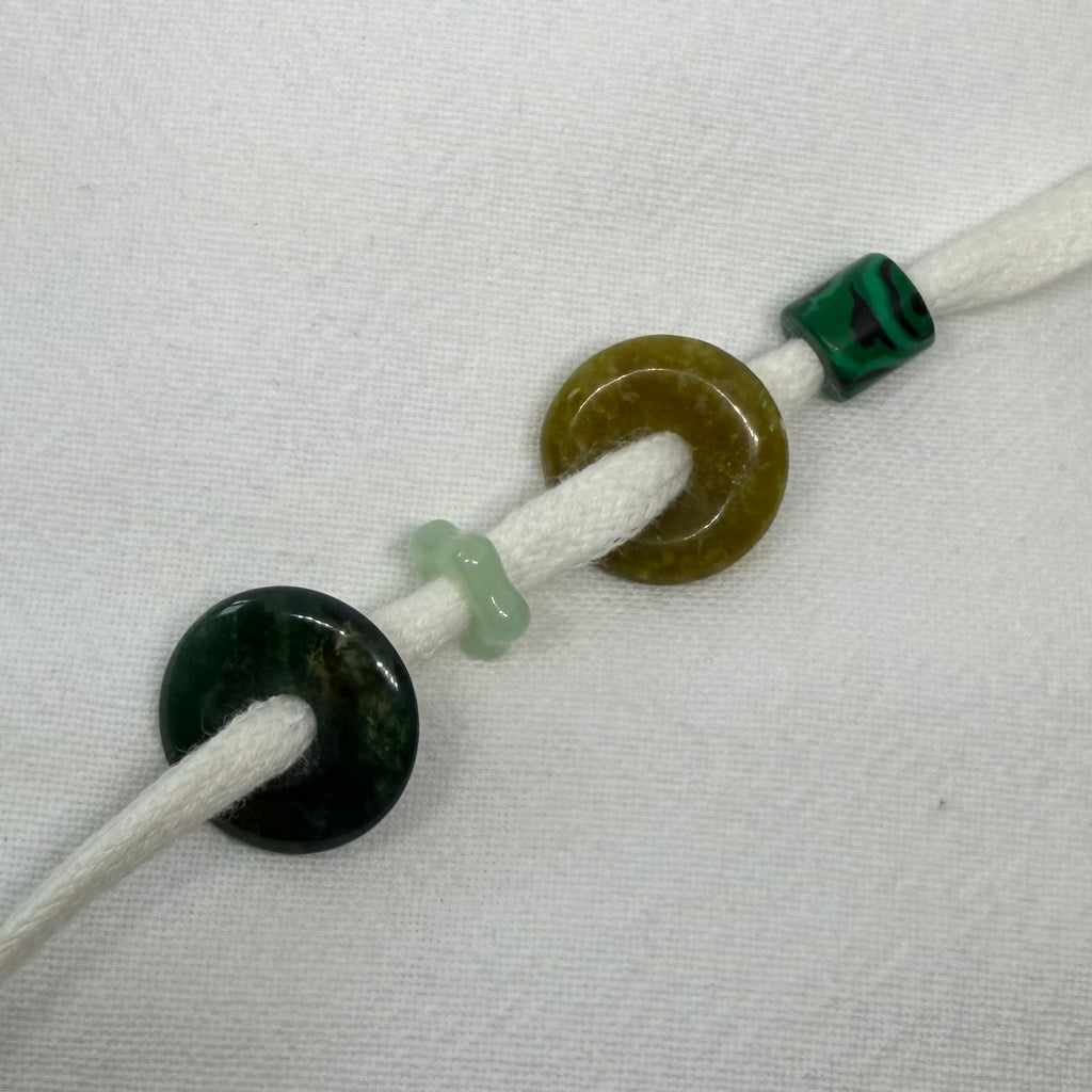 Mixed Green Stones