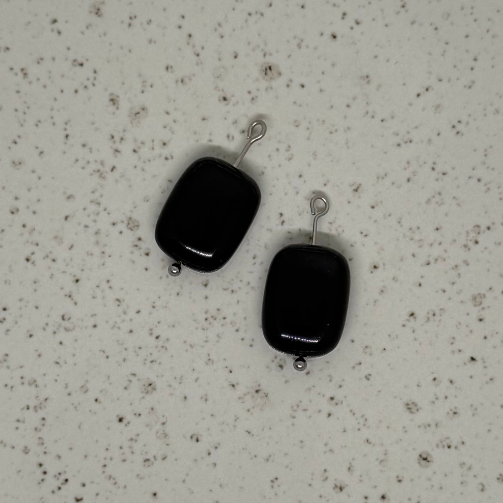 Black, Brown & Grey Stone Charms