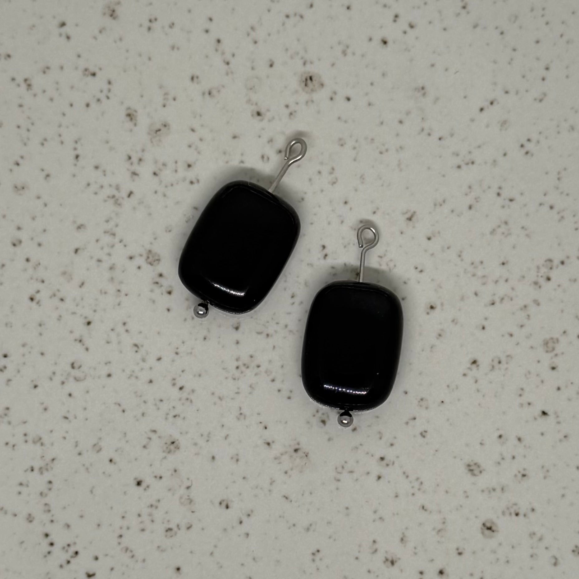 Black, Brown & Grey Stone Charms