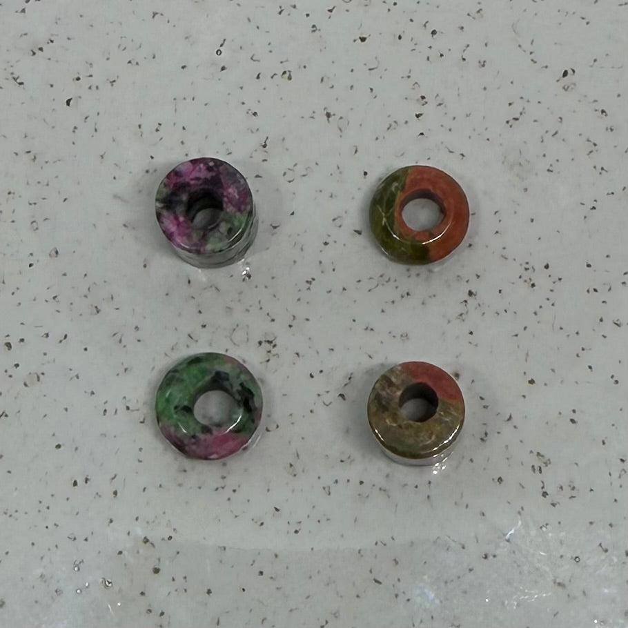 Unakite & Ruby Zoisite