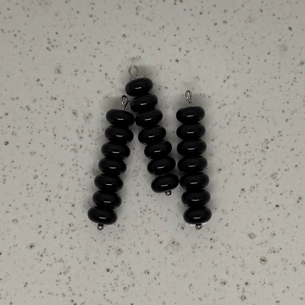 Black, Brown & Grey Stone Charms