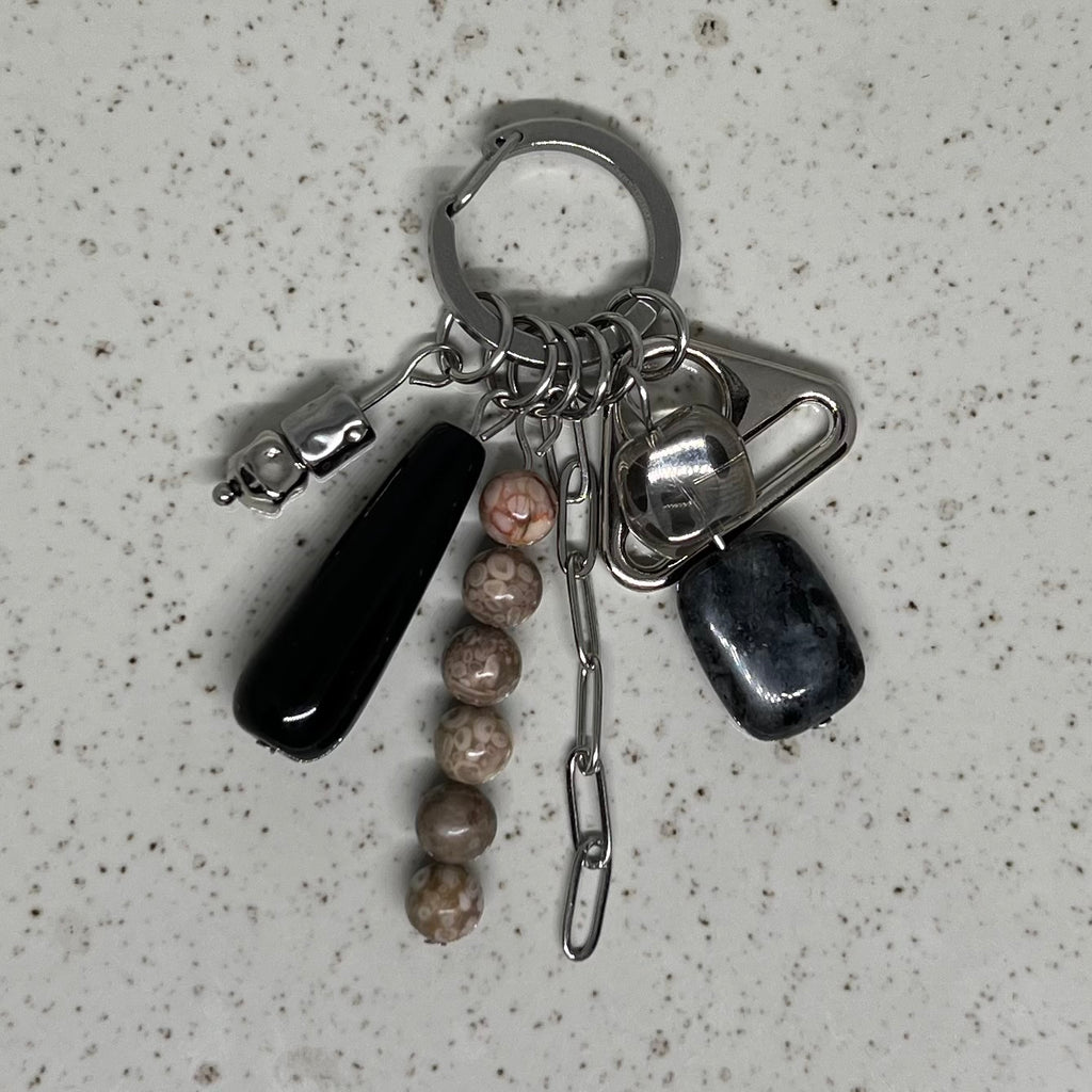 021 Obsidian & Lace Agate