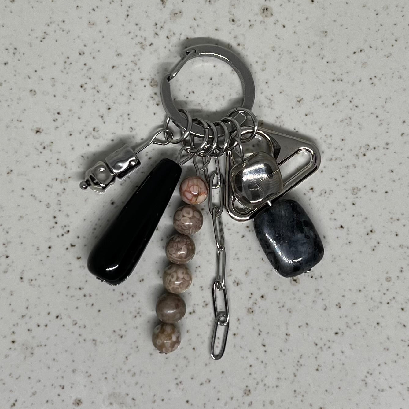 021 Obsidian & Lace Agate