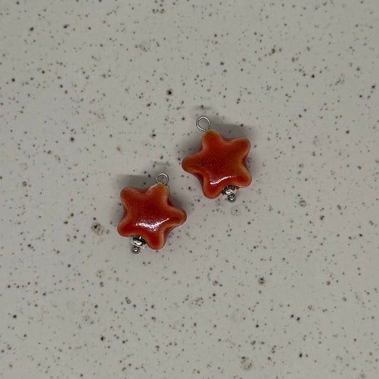 Orange Ceramic Star