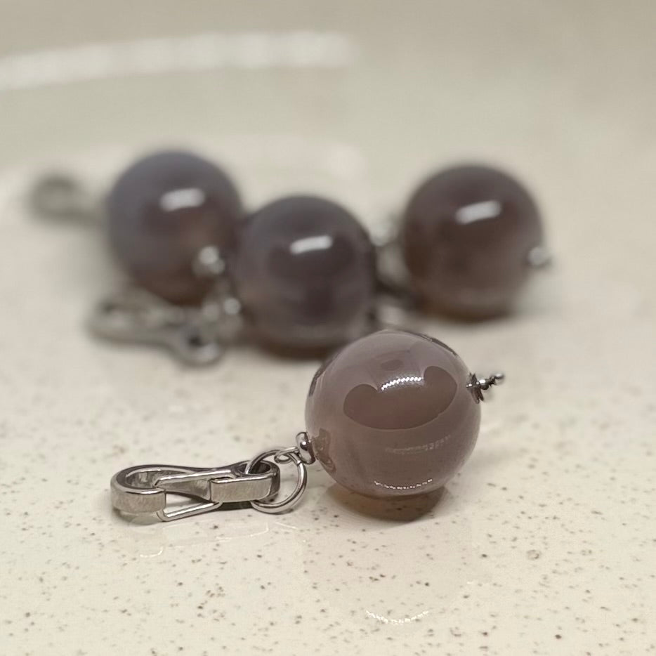 Grey Agate Orb