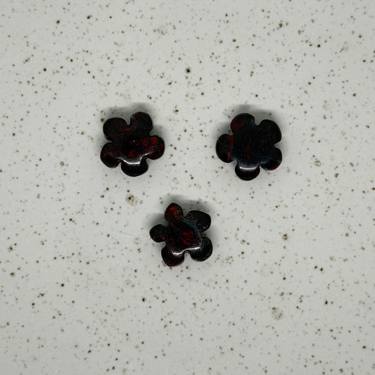 Maroon Jasper Flower